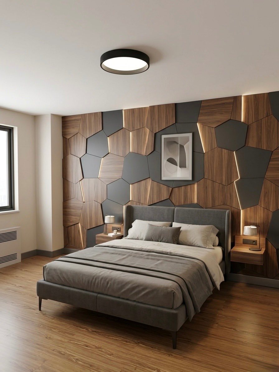 Wainscoting wood paneling accent walls NYC