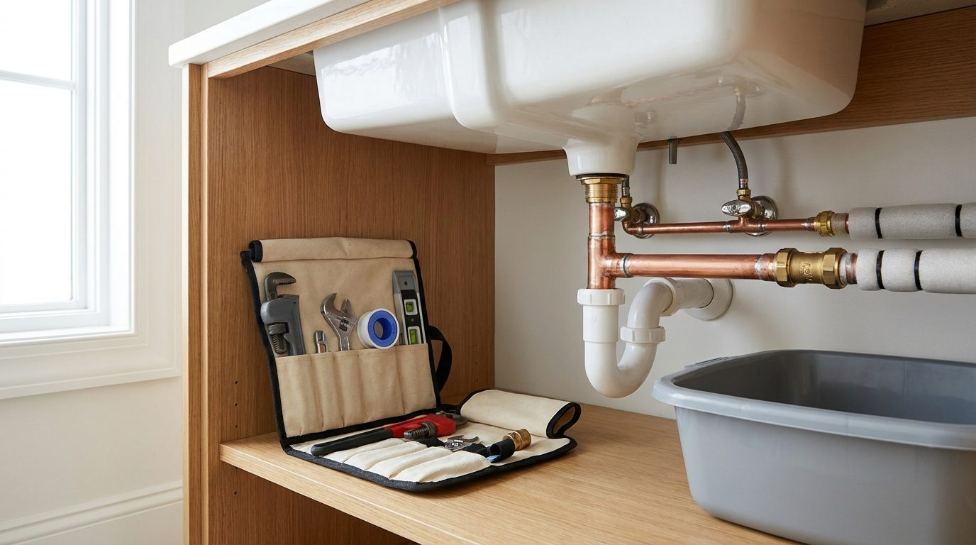 Plumbing leak repair handyman Brooklyn