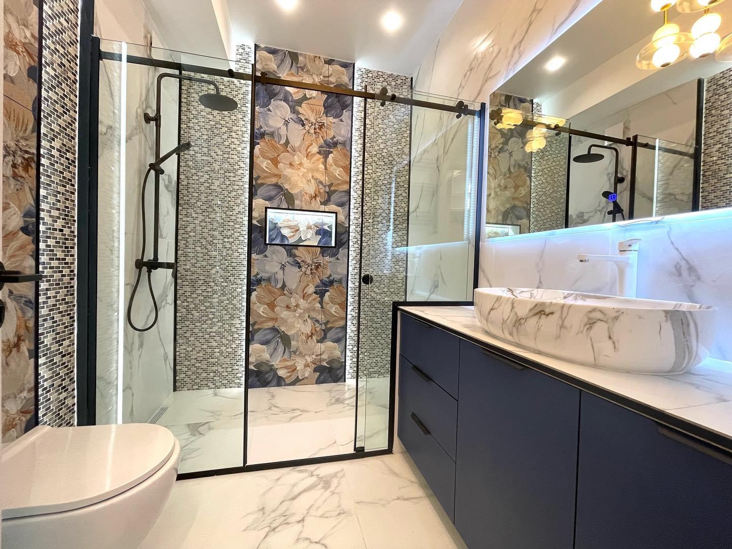 Bathroom renovation project 3