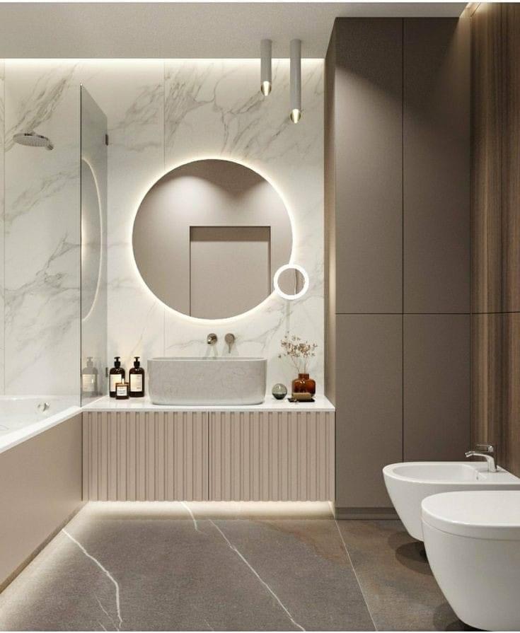 Sani Building Corp completed bathroom