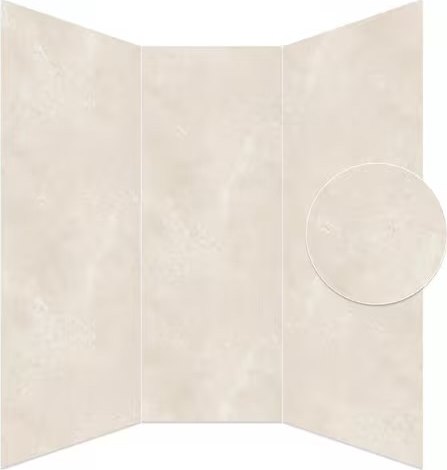 Cream Stone waterproof shower wall panel